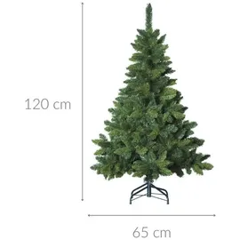 Fééric Lights and Christmas Weihnachtsbaum, Grün, Premium-Qualität, Höhe 120 cm,