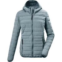 G.I.G.A. DX by killtec Damen Steppjacke/Funktionsjacke in Daunenoptik mit Kapuze GW 49 WMN QLTD JCKT, 38, blau sturm,
