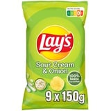 Lay's Sour Cream & Onion 9x150g