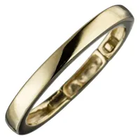 Schmuck Krone Magnetschließe Perlclip aus 333 Gelbgold, Gold 333 goldfarben