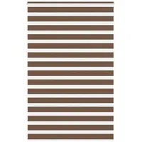 VidaXL Zebrarollo Braun 145x230 cm Stoffbreite 140,9 cm Polyester