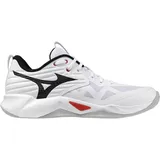 Mizuno Wave Momentum Pro Herren White/Black/Fiery Red 42