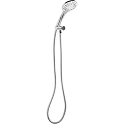 Duschkopf mit Schlauch CHURUN 4-Funktionen Silber