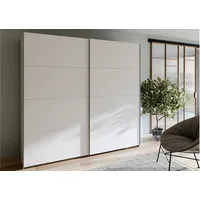 alasans Schwebetürenschrank 220 x 210,5 x 61,2 cm Weiß