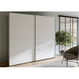 Die Möbelfundgrube Schwebetürenschrank 220 x 210,5 x 61,2 cm Weiß