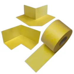 Stoßverbindungsband / Dichtband / Dichtbandecken gelb Breite 120 mm | Dichtband