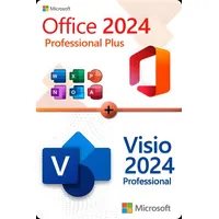 Microsoft Office 2024 Professional Plus + Microsoft Office Professional Lizenz für 3 PC