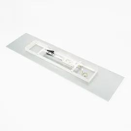 LINDBY LED Deckenleuchte LED Panel Luay 9956069 dimmbar, mit Leselampe Modern, in weiß 1-flammig Küchenleuchte