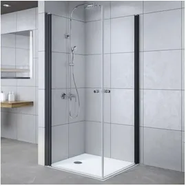 Breuer Elana 6 Eckeinstieg 100 x 100 cm schwarz