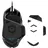 kwmobile Mouse Feet Sticker kompatibel mit Logitech G502 Wired (not for Wireless) Ersatz Glider - Mausfüße passgenau - Maus Glides in Schwarz