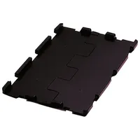La-Ka-Pe Klappdeckel schwarz f.Transport-Stapelkasten B600xT400 mm VE 4 Stk.