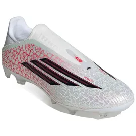 adidas F50 League Laceless FG/MG Cloud White / Core Black / Lucid Red 46