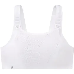 GLAMORISE Sport-BH mit variablem Halt - Weiss 95G Damen 