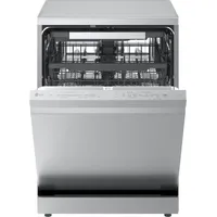 LG DF375HVS, Freistehend, Standardgröße (60 cm), Silber, LED, 2 Korb/Körbe, Schublade - Silber