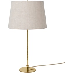 GUBI - 9205 Tischleuchte, Canvas / Messing