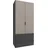 WIMEX Falttürenschrank Oxford 100 x 236 x 58 cm Grau