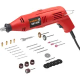 Meister Craft Hand Schleifmaschine 135W ohne Akku + 31-teiliges Zubehör-Set