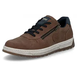 Rieker Sportliche Schnürschuhe Herren Braun 41