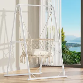 YITAHOME Hängesessel Weiß