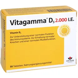 Vitagamma D3 2.000 I.E.Vitamin D3 NEM