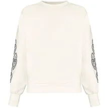 Zero Sweatshirt mit Aufdruck Weiß 36