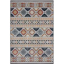 Flair Rugs Teppich Aster, rechteckig, Höhe: 2 mm, Outdoor geeignet, Hoch-Tief Effekt bunt 120 cm x 170 cm x 2 mm