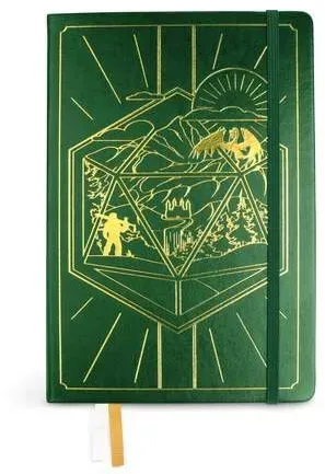 Crit Stones DnD 5e Player Journal - Green