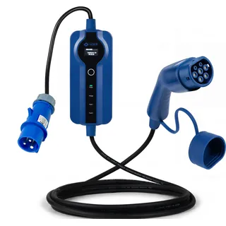 Voldt® CEE Ladekabel Typ 2 | 1 phasig | 8A - 16A | 3.7kW  + APP | 5 Meter