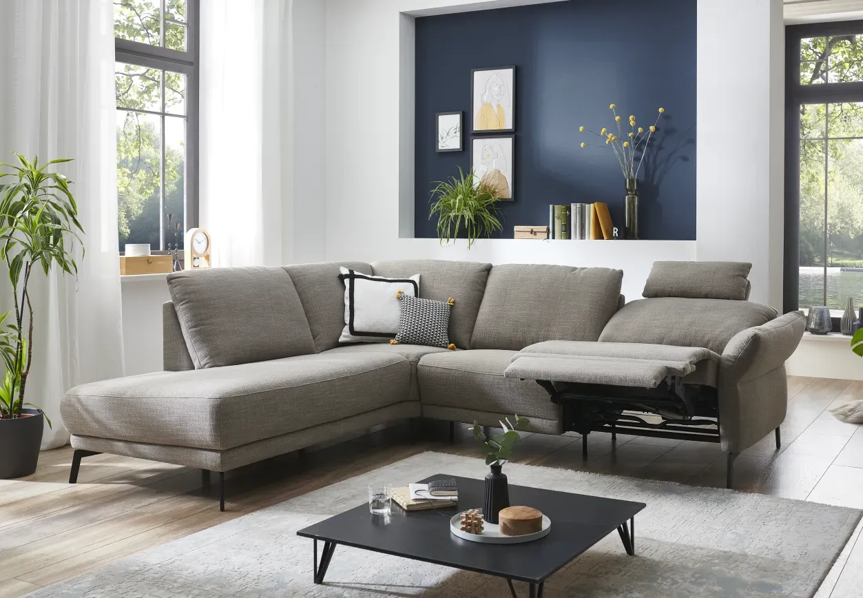 Carina Ecksofa Cadira mit Relaxfunktion
