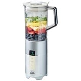 Solis Perfect Blender Pro Slim 8327 - Smoothie Maker aus Edelstahl - Mit Reinigungsfunktion - Mit Einwandige und Doppelwandigem Trinkbecher - 1.25L