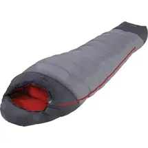 Robens Gully 600 -5°C Mumienschlafsack, 220x80x60cm, Reißverschluss rechts, hellgrau/dunkelgrau