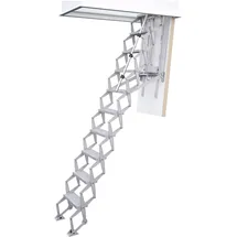 Roto Frank Treppen GmbH Scherentreppe Elektro bis 279 cm 120x70 cm Aluminium/Kunststoff