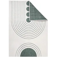 Carpet City Outdoor-Teppich, Grün, Textil, Gepunktet, Rechteckig, 200x290 cm
