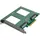 InLine PCIe Karte zu 2x intern U.2 NVMe SFF-8639 - Bifurcation, x8, breit
