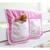 TICAA Bett-Tasche für Hoch- und Etagenbetten "Horse (pink)"