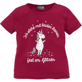 Kidsworld T-Shirt in rot | Gr.: 104/110