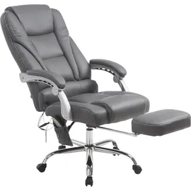 TPFLiving Pacira Kunstleder Grau