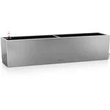 LECHUZA BALCONERA Steel 80 AIS - satiniert perlgrau