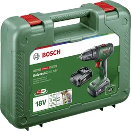 Bosch Akku-Bohrschrauber UniversalDrill 18 inkl. 2 x 1,5 Ah + Ladegerät