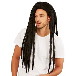 Langhaarperücke "Dreadlocks", schwarz