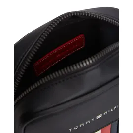 Tommy Hilfiger Metro Mini Reporter Umhängetasche Leder Black