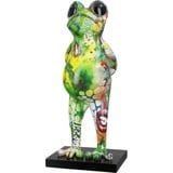 Casablanca by Gilde Tierfigur »Skulptur Frosch Street Art bunt