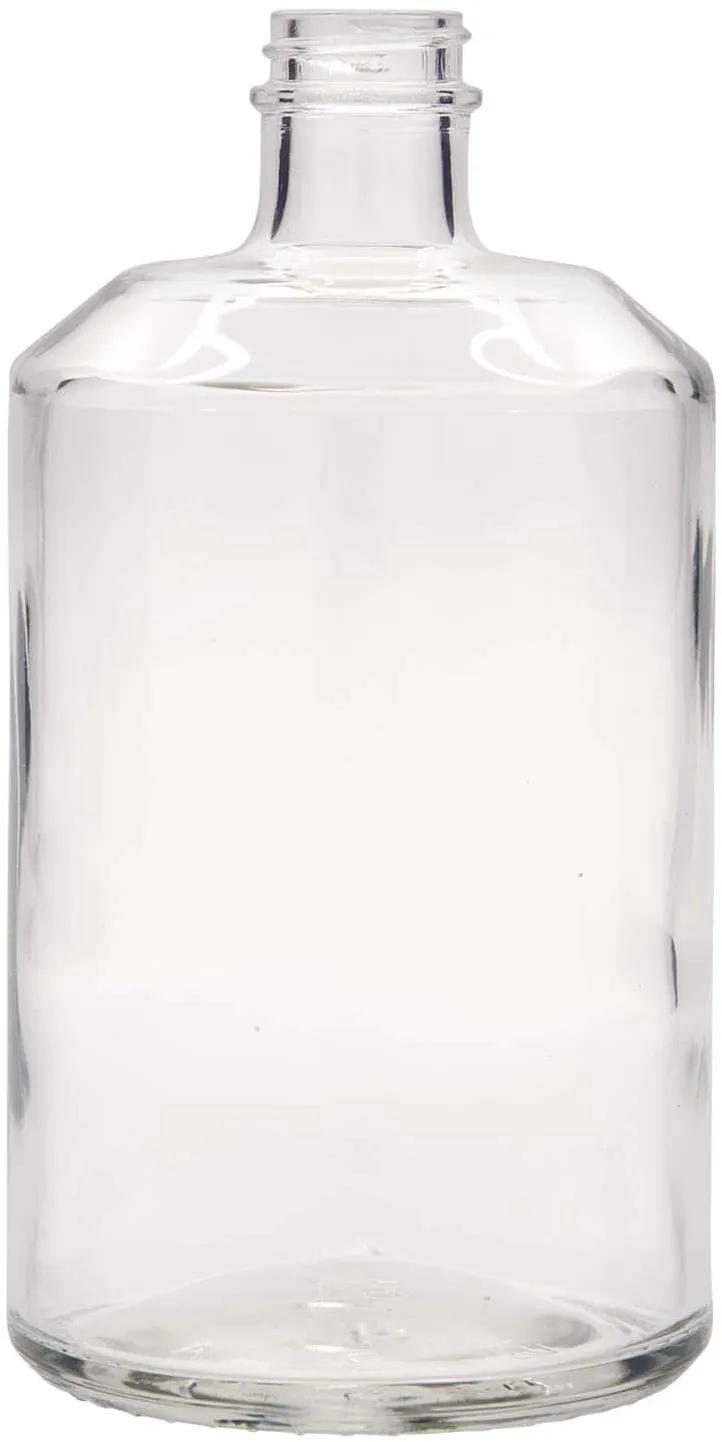 Botella de vidrio 'Hella' de 700 ml, boca: GPI 28