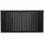 MonsterShop Röhrenheizkörper Oval 600 x 1200 mm schwarz