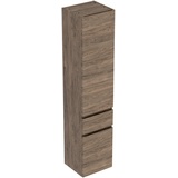 Geberit Renova Plan Hochschrank 2 Türen, 1 Schublade, Nussbaum hickory 501923JR1