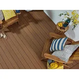 FIBERON Terrassendielen Terrassendiele WPC Good Life tuscan villa, BxL: je 13.3x366 cm, 24 mm Stärke braun 13.3 cm x 366 cm
