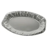 Papstar Starpak 10 Servierplatten, Alu oval