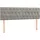 vidaXL Boxspringbett mit Matratze & LED Hellgrau 140x200 cm Samt