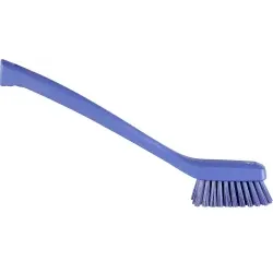 Vikan schmale Reinigungsbürste, hart 41858 , Farbe: lila