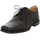 THINK! Herren GURU chromfrei gegerbte nachhaltige Halbschuhe, Schwarz 0010